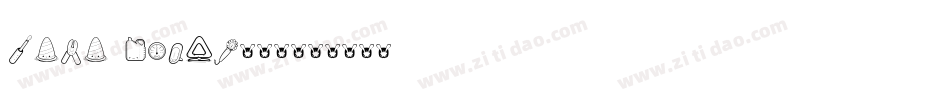 karatechop生成器字体转换