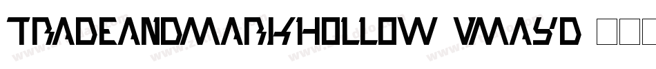 TradeAndMarkHollow-vmAYD字体转换
