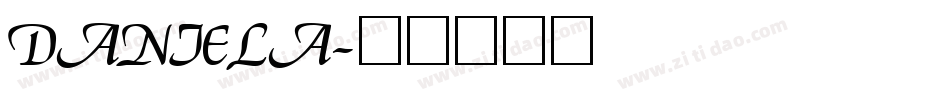 DANIELA字体转换