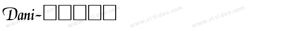 Dani字体转换