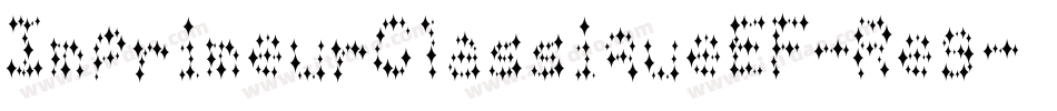 ImprimeurClassiqueEF-Reg字体转换