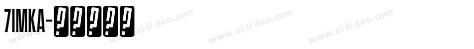 71MKA字体转换
