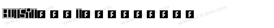 BITSYTrueType字体转换