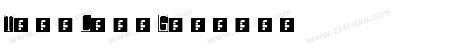 TrueLineG字体转换