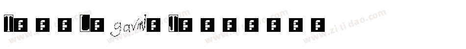 TrueLogoJr字体转换