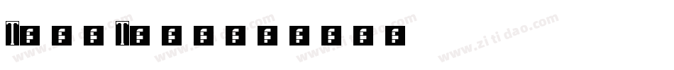 TrueType字体转换