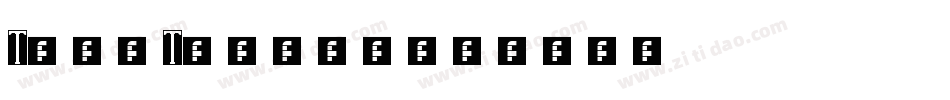 TrueType字体字体转换