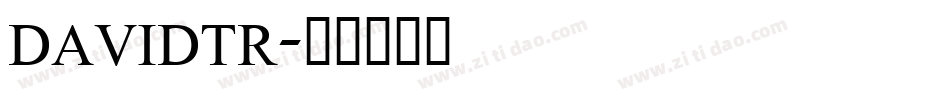 DAVIDTR字体转换