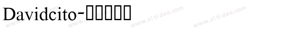 Davidcito字体转换