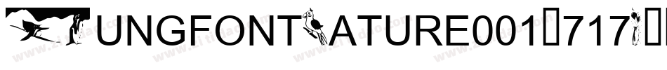 TungfontNature001-717P字体转换