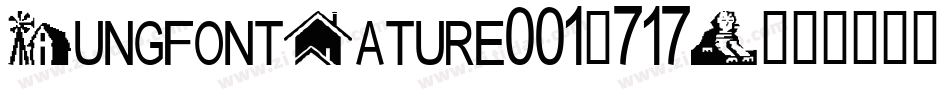 TungfontNature001-717P字体转换
