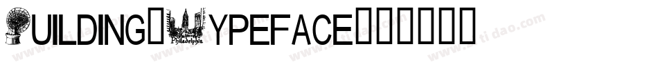 Building_Typeface字体转换