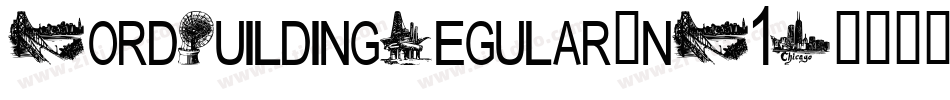 WordBuildingRegular-nW1J字体转换