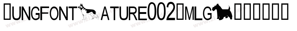 TungfontNature002-mlgP字体转换