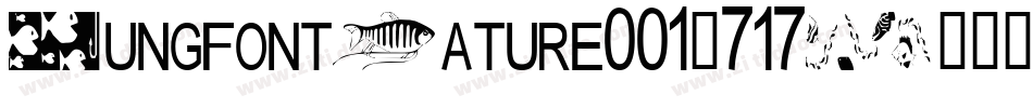TungfontNature001-717P字体转换