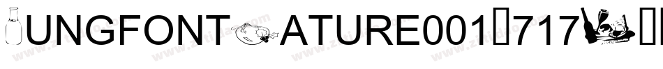 TungfontNature001-717P字体转换