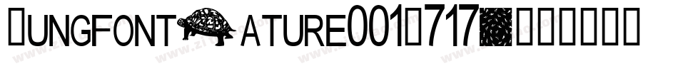 TungfontNature001-717P字体转换