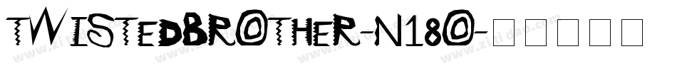 TwistedBrother-n18O字体转换