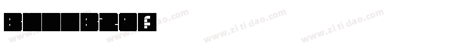 BigYounBboldGB20字体转换