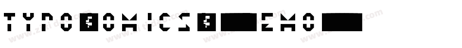 TYPO-COMICS-Light-DEMO字体转换