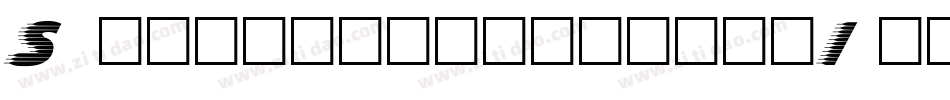 SansserifbookflfItalic-6xDg字体转换