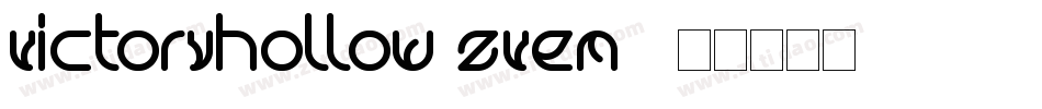 VictoryHollow-ZVEm8字体转换