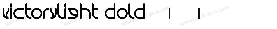 VictoryLight-DOLD1字体转换