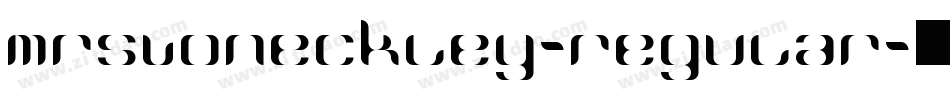 MrsVonEckley-Regular字体转换