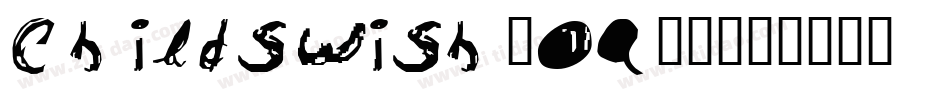 Childswish-oA74字体转换