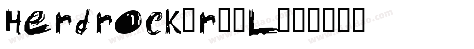 Herdrock-r74L字体转换