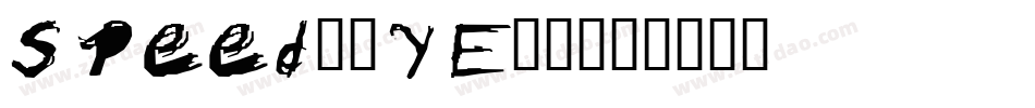 Speed2-YE74字体转换