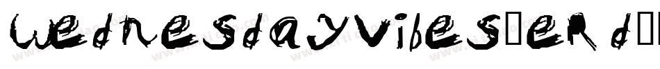WednesdayVibes-eRd6字体转换