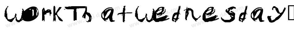 WorkThatWednesday字体转换