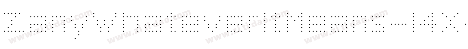ZanyWhateverItMeans-l4X字体转换