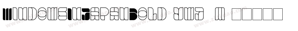 WindowsInJapanBold-ywj4m字体转换