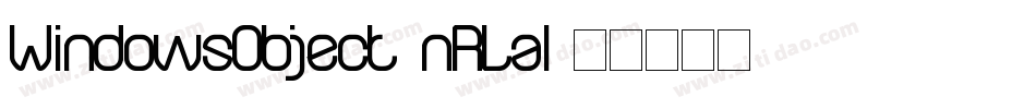 WindowsObject-nRLa1字体转换
