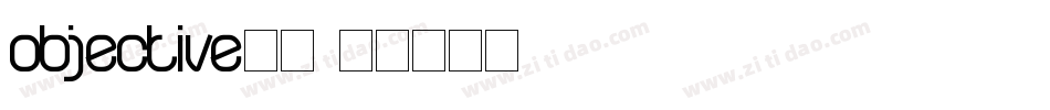 objective字体字体转换