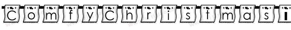 ComfyChristmasItalic-K77wl字体转换