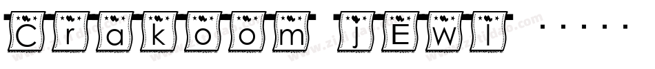 Crakoom-jEWl字体转换