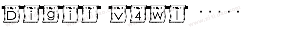 Digit-V4Wl字体转换