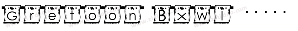 Gretoon-BXWl字体转换 Gretoon-BXWl字体转换