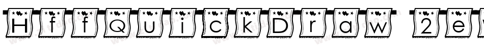 HffQuickDraw-2eWl字体转换