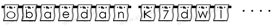 Obaedan-K7dWl字体转换