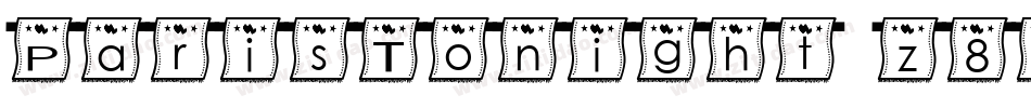 ParisTonight-z88wL字体转换 ParisTonight-z88wL字体转换