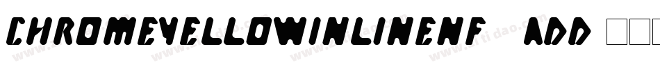 ChromeYellowInlineNf-0add字体转换