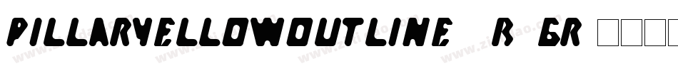 PillarYellowOutline-7B6GR字体转换