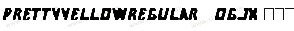 PrettyYellowRegular-2OgJX字体转换