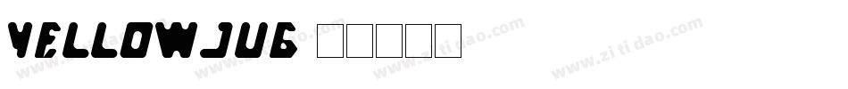 YellowJug字体转换
