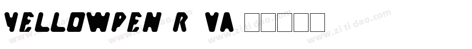 YellowPen-r7vA字体转换