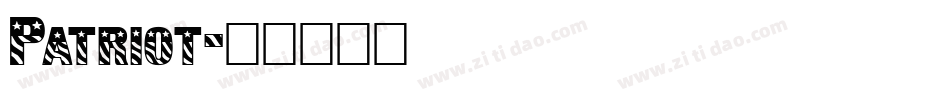 Patriot字体转换